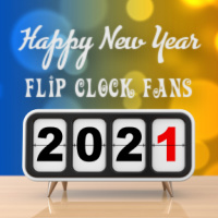 flipclock fan flipclock fan