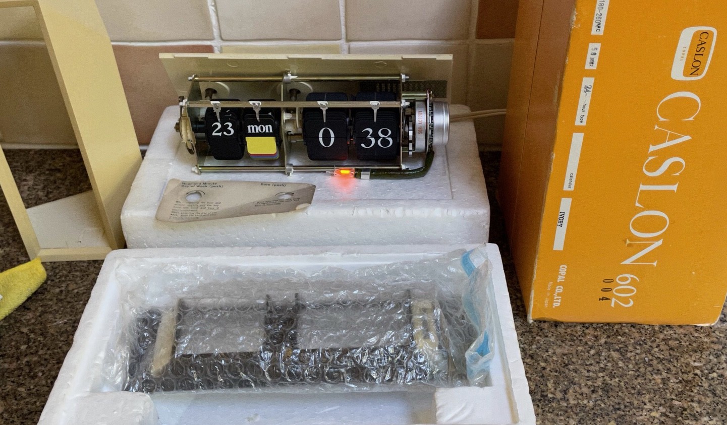 Copal Caslon 602 - should i oil the motor ? - Flip Clock Fans Forum