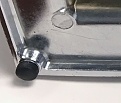 Here's a replacement put into the hole, fit fine without glue but looks like the originals were glued into place.