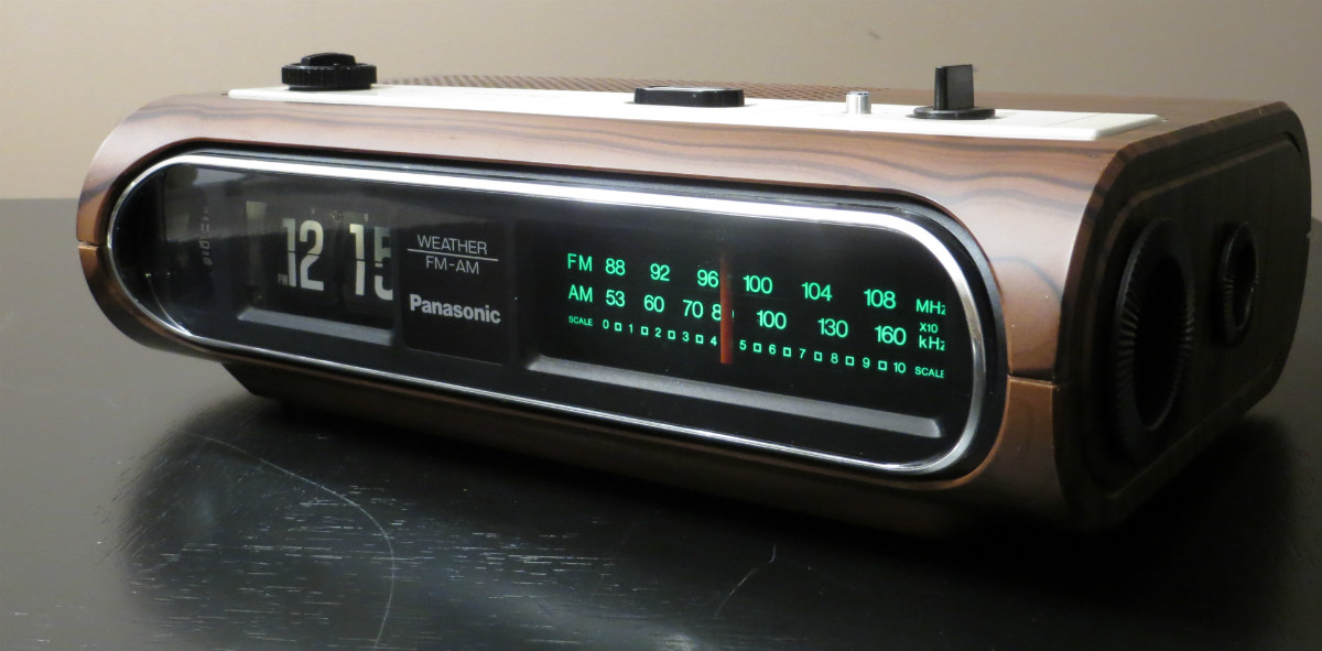 話題の人気 Weather RC-6236 Panasonic FM Forum Fans Clock Flip - Radio AM - ラジオ・コンポ