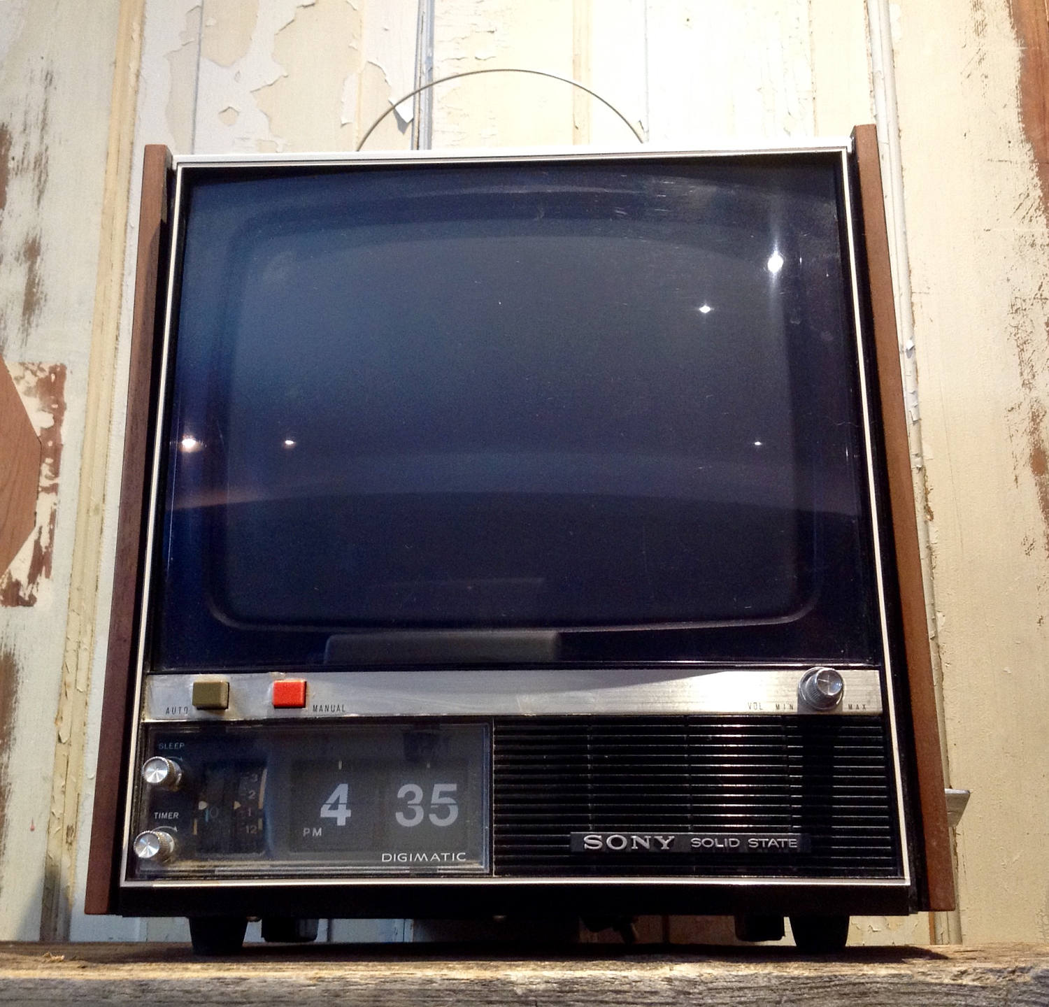 The SONY SOLID STATE Portable DIGIMATIC TELEVISION - Flip Clock Fans Forum
